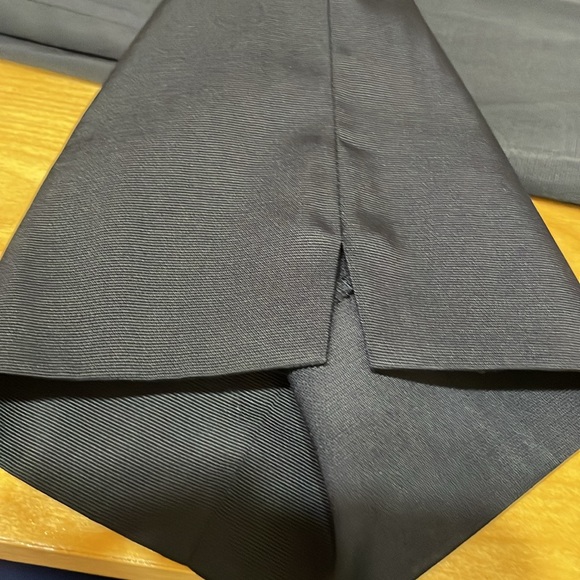 Tristan navy shiny pants. Size 8 - Picture 5 of 5